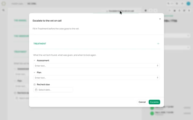 Ask for the missing information before a handoff — product demonstration