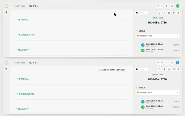 Show workflow actions to the right role — product demonstration